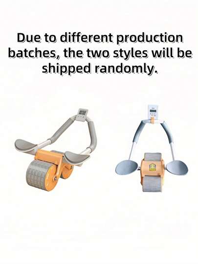 عجلة البطن ذاتية الإرجاع، معدات تدريب قوة الجذع، أسطوانة تمارين عضلات البطن قطعتان