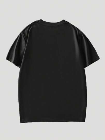 قميص تي شيرت كاجوال للرجال من نوع لير لاريلا بطباعة فيل مضحكة، تي شيرت الهيب هوب غير القانوني، تي شيرت بطباعة الفيل والكاكتوس، تي شيرت جرافيك سريالي، تي شيرت بطبعات فريدة وفنية تصميم بسيط، تي شيرت أسود كاجوال، تي شيرت بطبعات شارع على الرقبة المستديرة قصير