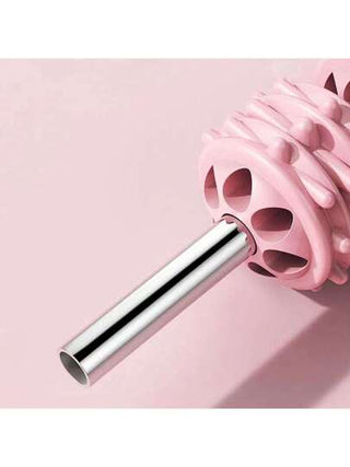 قطعة واحدة عصا أبيض/وردي/أزرق/أخضر لتخفيف التوتر العضلي، صلابة عالية، محمول متعدد الوظائف للضغط على نقاط اليد لاسترخاء العضلات للياقة البدنية