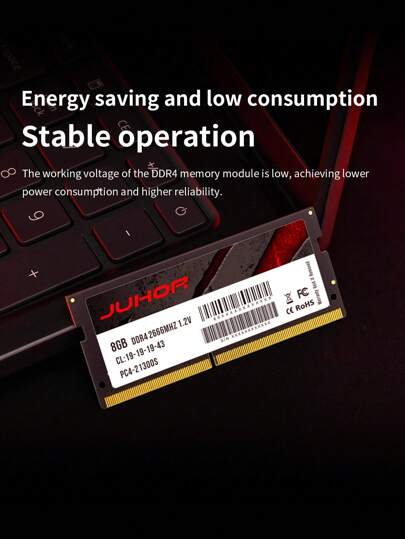 ذاكرة وصول عشوائي Sodimm DDR4 بسعة 8 جيجابايت و 16 جيجابايت بسرعة 3200 ميجا هرتز لأجهزة الكمبيوتر المحمول