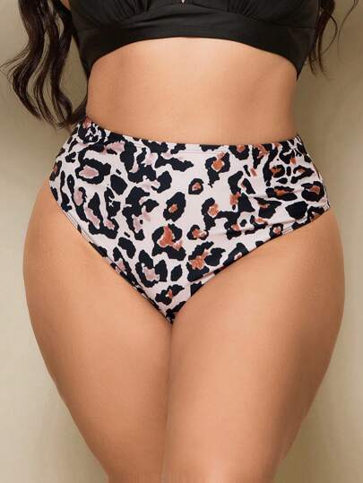 Swim SXY 3 قطع نساء سمينة مصنوعة من الملابس السوداء موحد اللون ومشجرة للملابس الشاطئية والسباحة