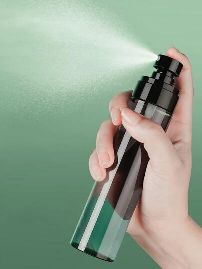 1/4 قطعة سعة 60 مل - 120 مل موزع سائل محمول, قنينة بخاخ بلاستيك أسود، حاوية قابلة لإعادة التعبئة للصابون السائل، مناسبة للسفر والخارج