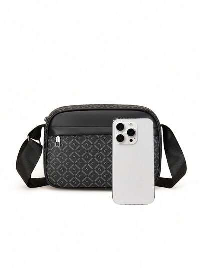 حقيبة رسول عصرية متعددة الاستخدامات، حقيبة كتف كاجوال للتنقل والتسوق والسفر