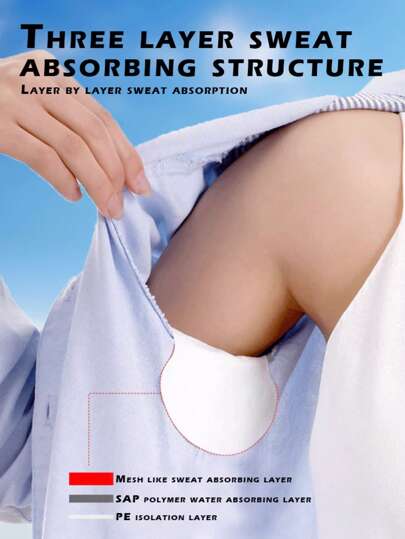 وسادات امتصاص للعرق تحت الإبط قابلة للتخلص منها، وسادات امتصاص فعالة وقابلة للتنفس وغير مرئية، قطع خفيفة وماصة للعرق، مريحة وخالية من الرائحة، سهلة الاستخدام، مناسبة للرجال والنساء في الصيف الحار (10/20/50 قطعة) لرعاية الجسم للسفر والرياضة والخارج والصيف،