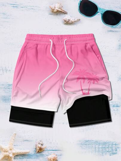 بنطلون رياضي كاجوال عصري للرجال ، للإجازات ، هاوائي