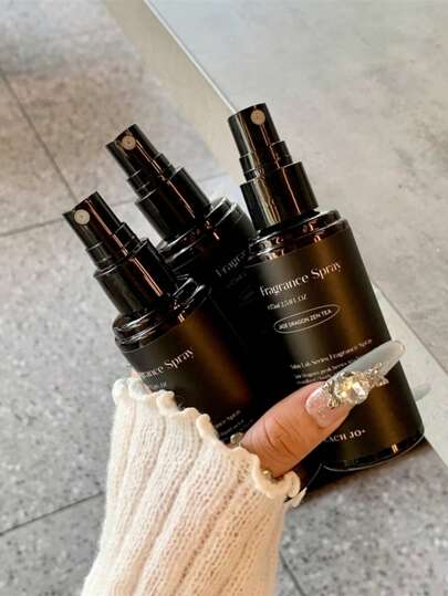 PEACH JO+ 1 قطعة /75 مل رذاذ منعش للهواء ، رذاذ عطري من سلسلة Salon Lab برائحة الأرز والصندل / الدراجون الأخضر زين الشاي / عود الورد ، منعش الهواء الأنيق ، رشاش السعادة ، يحتوي على طراوة طبيعية دائمة وطبيعة ساحرة ، يطلق روائح أنيقة من الزهور...