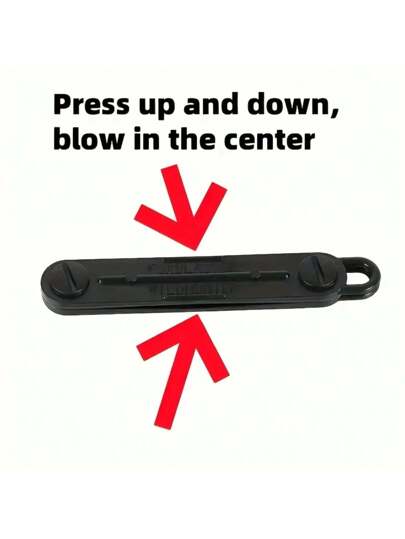 1 قطعة صافرة لاستدعاء الثعلب - مصنوعة من مادة ABS عالية الجودة وعالية التحمل، تنتج صفير صوت حيوان عالي التردد، مناسبة للصيد والبقاء في الهواء الطلق، أداة أساسية لاجتذاب الحيوانات البرية، ملحق للصيد، مظهر مذهل، أداة عملية محمولة