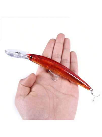 زعنفة 20سم/23جرام مفرقعة للأعلى المناسبة للصيد البحري، مع جرس وخطاطيف ثلاثية مطورة