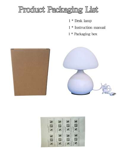 1 قطعة مصباح لمبة فطر وردي حلم، تحكم بالزر، ضوء وردي رومانسي، قابل للتحكم في السطوع، يعمل بالطاقة عبر USB، مناسب لتزيين غرفة النوم والمكتب وغرفة المعيشة والديكور المنزلي والإضاءة المحيطة