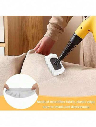 كم القماش الميكروفيبر الفائق للعام لمنظف البخار اليدوي، قابل للغسيل وإعادة الاستخدام