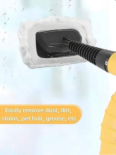 كم القماش الميكروفيبر الفائق للعام لمنظف البخار اليدوي، قابل للغسيل وإعادة الاستخدام