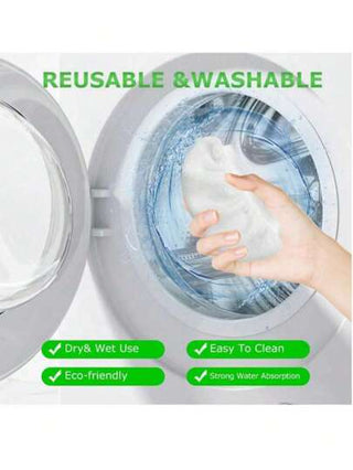 كم القماش الميكروفيبر الفائق للعام لمنظف البخار اليدوي، قابل للغسيل وإعادة الاستخدام