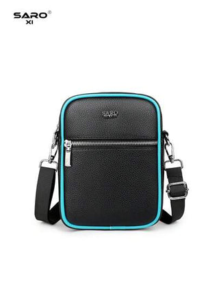 حقيبة رسول كاجوال للرجال مصنوعة من PVC، حقيبة عبر الجسم متعددة الاستخدامات مع جيوب جانبية، حقيبة كتف أنيقة للتنقل، تصميم بسيط، مناسبة كهدية للرجال/صديقك