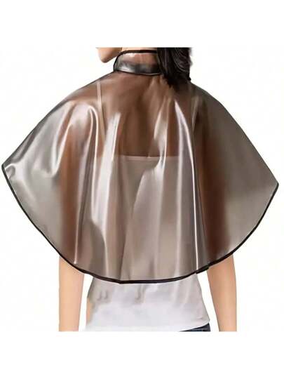 قطعة واحدة من الرداء المئزر المصنوع من البوليستر للتلوين والتصفيف، احترافي لغسل الشعر وصبغه وتصفيفه، تصميم سريع الجفاف ومقاوم للماء، وشاح سميك مقاوم للماء للاستخدام في صالون الحلاقة أو المنزل