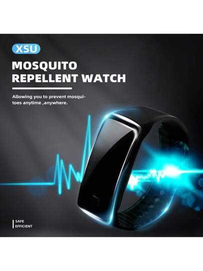قطعة واحدة سوار كلاسيكي طارد البعوض، شريط معصم أنيق مناسب للأنشطة الخارجية والسير في الغابات والتنزه، طارد إلكتروني للحشرات، سوار رياضي طارد البعوض للرجال، جهاز منزلي هادئ طارد البعوض، ساعة حزب طارد البعوض، سوار متنوع طارد البعوض للنساء، تصميم حديث، قابل
