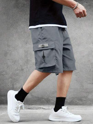 شورتات خارجية فضفاضة كاجوال صيفية للرجال موديل 2025، طراز متحد الجنس