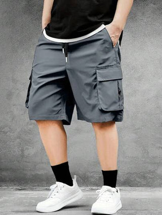 شورتات خارجية فضفاضة كاجوال صيفية للرجال موديل 2025، طراز متحد الجنس