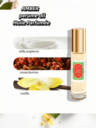 FLATPEA زيت عطري بروليون فيرومون 10مل - روائح الفانيليا، العنبر، الفاكهة والزهور والمسك | لاستخدام اليومي ولجميع المناسبات، لزيادة الثقة والفخامة