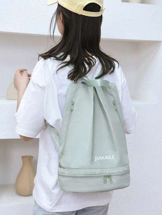 حقيبة رياضية مع حجرة للأحذية للرجال والنساء. حقيبة ظهر, حقيبة تدريب سباحة مقاومة للماء, حقيبة سفر محمولة