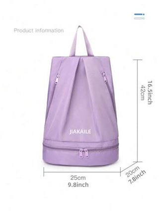 حقيبة رياضية مع حجرة للأحذية للرجال والنساء. حقيبة ظهر, حقيبة تدريب سباحة مقاومة للماء, حقيبة سفر محمولة