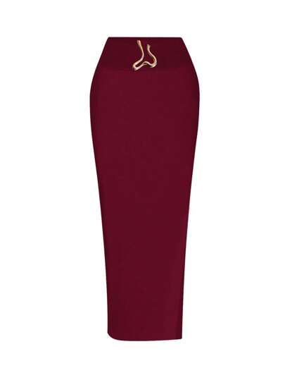 Swim Oasis امرأة بحجم كبير قطعتان لباس سباحة فاخر على طراز الواحة باللون الأسود، بمنطقة الصدر المجوفة المنحفة مع تنورة غطاء من شبكة سوداء، للصيف والعطلات الشاطئية