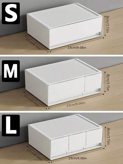 رف تخزين متراص ، صندوق تخزين مكتبي ، مستلزمات مدرسية منظم تخزين ، مستلزمات مكتبية لتزيين المنزل ، والحمام ، وغرفة النوم ، والحمام ، والحقائب للنساء ، وضروريات السفر ، هدية العودة إلى المدرسة