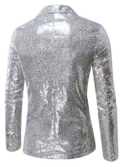 بدلة من البريق الذهبي لأنواع العرض الأوروبية والأمريكية ، جاكيت نادي كورية للرجال ، متوفرة بكميات كبيرة