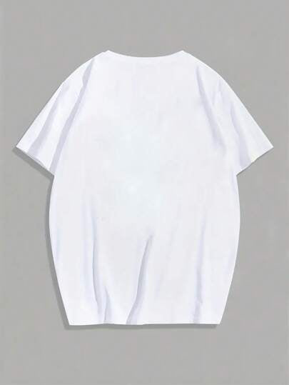 قميص طاقم بأكمام قصيرة مطبوع عليه شعار إنجليزي مضحك موضوع سمكة القرش جيل ألفا، أسلوب أمريكي كاجوال بسيط، مناسب للارتداء في عيد الميلاد