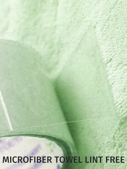 10 قطع من قماش الماعون عالي الامتصاص من الألياف الدقيقة متعددة الألوان عشوائية، فوطة تنظيف الأواني والأدوات المنزلية عالية الكفاءة، للمطبخ والحمام والمنزل والموردين المنزليين