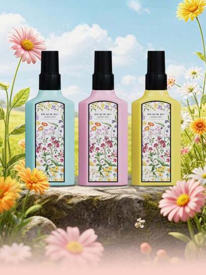 1 قطعة رذاذ عطر الغاردينيا والياسمين وزهر العسل 100مل، رذاذ مزيل روائح للملابس، مناسب لأعياد الأم وعيد الحب والكريسماس