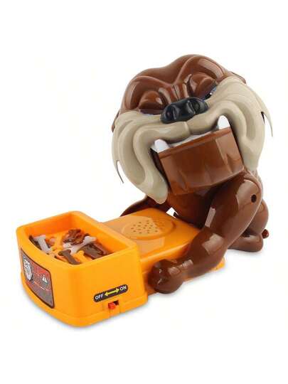 قطعة واحدة لعبة فكّ يد الكلب التفاعلية الإبداعية، لعبة سطح المكتب لسرقة العظم المسيئة بواسطة كهرباء للكلب، لعبة مزحة ممتعة لتخفيف الإجهاد، مناسبة لتجمعات الأصدقاء