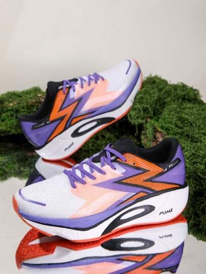 أحذية ركض للطرق سميكة الأساس- عصرية وراحة ،تصميم بألوان متدرجة ،نسيج قابل للتنفس مناسب للركض والتدريب والجيم والسلة والمشي ،دعم مستقر وراحة متوفرة على مدار العام