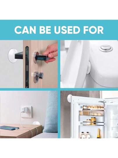 أثاث مكتبي 8 قطع لاصق شفاف مانع الاصطدام من السيليكون لمقابض الأبواب، وسادات غطاء دائرية مطفأة للرصاصات المرتدة على الحائط لمقابض الأبواب، واقي صامت للحائط لمقابض الأبواب، مرطات واقي للحائط، لوازم مدرسية لبداية العام الدراسي