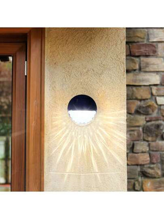 2/4 قطعة ضوء سور شمسي LED مقاوم للماء للاستخدام في الخارج، مصباح حديقة شمسي للسلالم والسياج والممرات وديكور الحديقة، أضواء شمسية للخارج