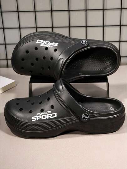 صنادل رجالي كاجوال مريحة صيفية مثقوبة للتهوية ، انزلاقية ، مضادة للانزلاق ، مناسبة للشاطئ