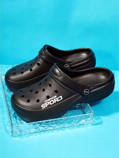 صنادل رجالي كاجوال مريحة صيفية مثقوبة للتهوية ، انزلاقية ، مضادة للانزلاق ، مناسبة للشاطئ