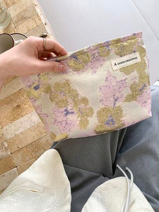 حقيبة المكياج، حقائب مستحضرات التجميل المحمولة للنساء، حافظة عملات صغيرة لأحمر الشفاه والمستحضرات، منظم الاكسسوارات ، حقيبة التخزين للرحلات، حقيبة مكياج لفوط الصحية، حقيبة سفر للنساء، حقيبة حمام السفر