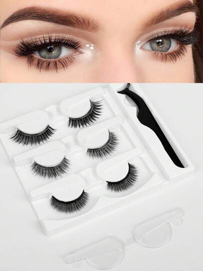 3 أزواج من رموش مستعارة: طراز عين القطة ، تصميم ذيل مدبب كرتوني ، امتدادات لاصقة ذاتية بدون صمغ. يشمل الملقط ، يوفر طول طبيعي وحجم دون مبالغة. مناسب للارتداء اليومي ، المواعيد ، تنكر الأدوار. أداة تجميل وماكياج للنساء.