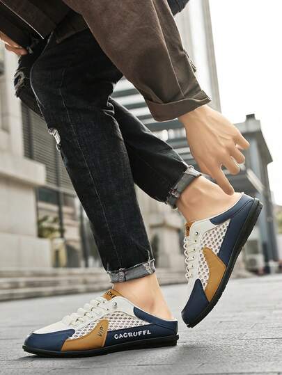 احذية رياضية كاجوال للرجال بفتحة للتهوية, موضة جديدة، حذاء كانفاس خفيف الوزن, ماركات ربيع 2024