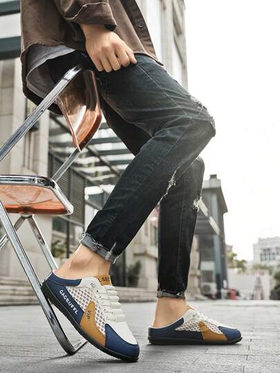 احذية رياضية كاجوال للرجال بفتحة للتهوية, موضة جديدة، حذاء كانفاس خفيف الوزن, ماركات ربيع 2024