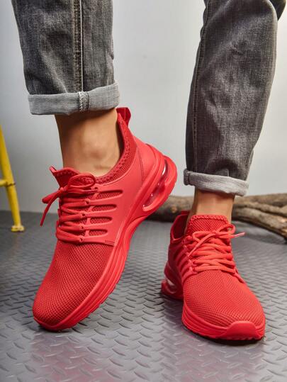 أحذية الجري في الهواء الطلق للرجال، أحذية رياضية مريحة ماصة للصدمات وغير كاشطة