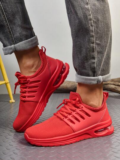 أحذية الجري في الهواء الطلق للرجال، أحذية رياضية مريحة ماصة للصدمات وغير كاشطة