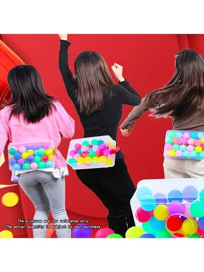 لعبة الكرات الاهتزازية - لعبة ممتعة للعائلة للاستخدام الداخلي والخارجي - مستلزمات حفلات الزفاف والذكرى السنوية وعيد الميلاد والأعياد الصيفية