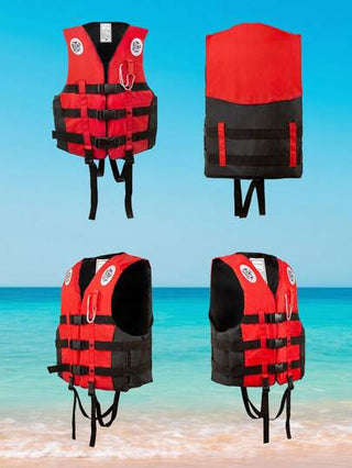 قميص نجاة احترافي للبالغين قطعة واحدة، سترة سفر سعة كبيرة للصيد، سترات، قوارب محركية، قوارب التزحلق على الأمواج، وسباحة مريحة