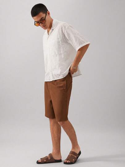 SHUZIA صنادل قابلة للضبط مريحة بشرائط للرجال