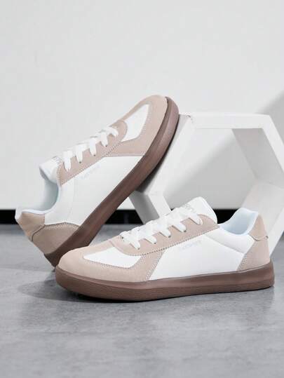 أحذية رياضية صيفية عادية للرجال بتصميم ألماني كلاسيكي قديم، أحذية تدريب ذات قاع مسطح