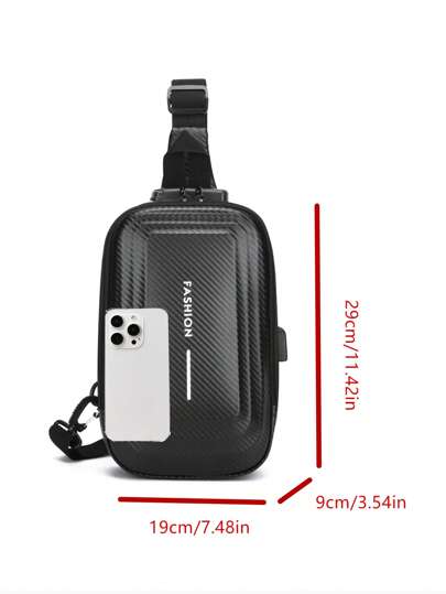 حقيبة صدر للرجال، حقيبة كتف كروسبودي سعة كبيرة، حقيبة مضادة للسرقة مزودة بقفل رقمي، حقيبة ظهر صغيرة عصرية للرجال، حقيبة للدراجات النارية، حقيبة رجالية مقاومة للماء والبلى مناسبة للشباب للاستخدام اليومي والرحلات والهدايا للتخرج أو عيد الميلاد