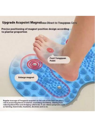 قطعة واحدة ماداتقياسها 44 * 35 سم / 17.32 * 13.78 بوصة، لوح مساج للقدم بالضغط، معدات رياضة منزلية للاسترخاء والتخلص من الضغط، إكسسوارات اليوغا والجمباز