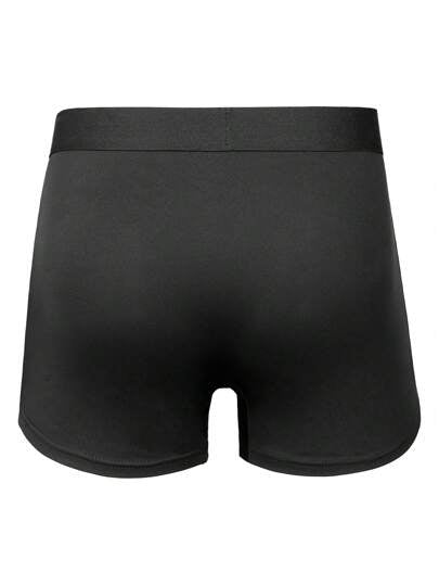 EasyFave 10 قطعة / مجموعة ملابس داخلية سراويل رجالية مطرزة بخطوط ملونة مريحة وقابلة للتنفس