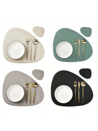 2/4/8 قطعة طقم من الحصائر والحوامل المثلثة للطاولة، حصائر تزيينية للطاولة، طقم حصائر هدية للمناسبات